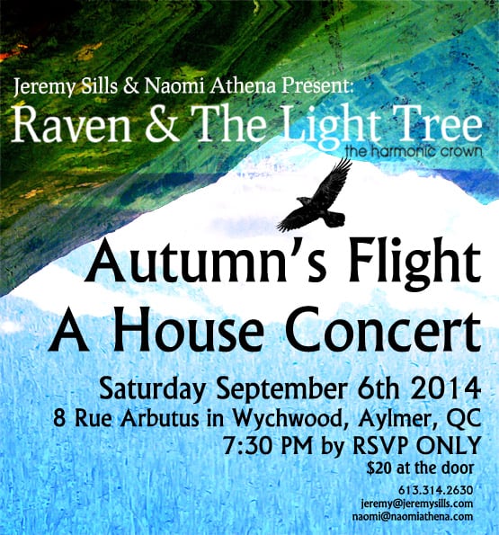 House Concert: Raven & The Light Tree 06/09/2014