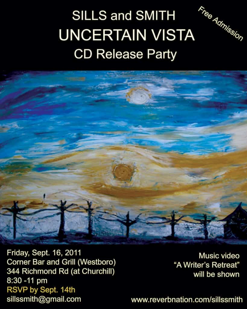 Uncertain Vista CD Release Sills&Smith