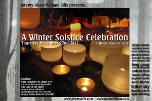 A winter solstice celebration